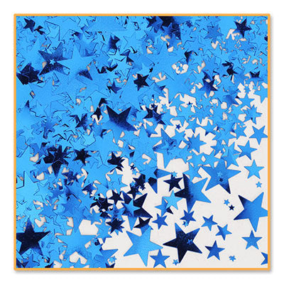 Blue Stars Confetti - CONFETTI - Party Supplies - America Likes To Party