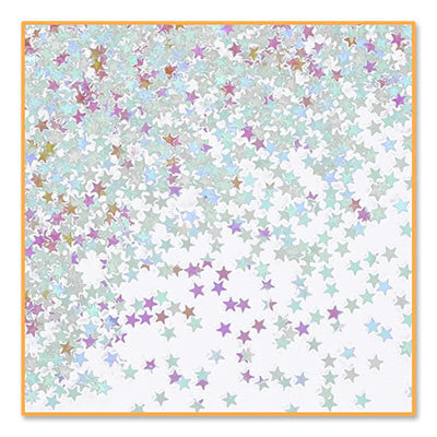 Iridescent Stars Confetti - CONFETTI - Party Supplies - America Likes To Party