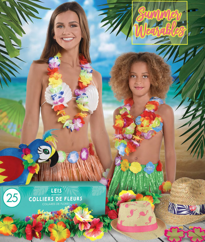 Hawaiian Luau Leis and Wearables