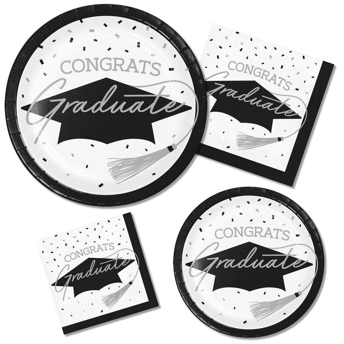 Congrats Grad White – Party America