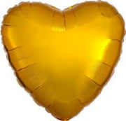 Gold Heart Balloon