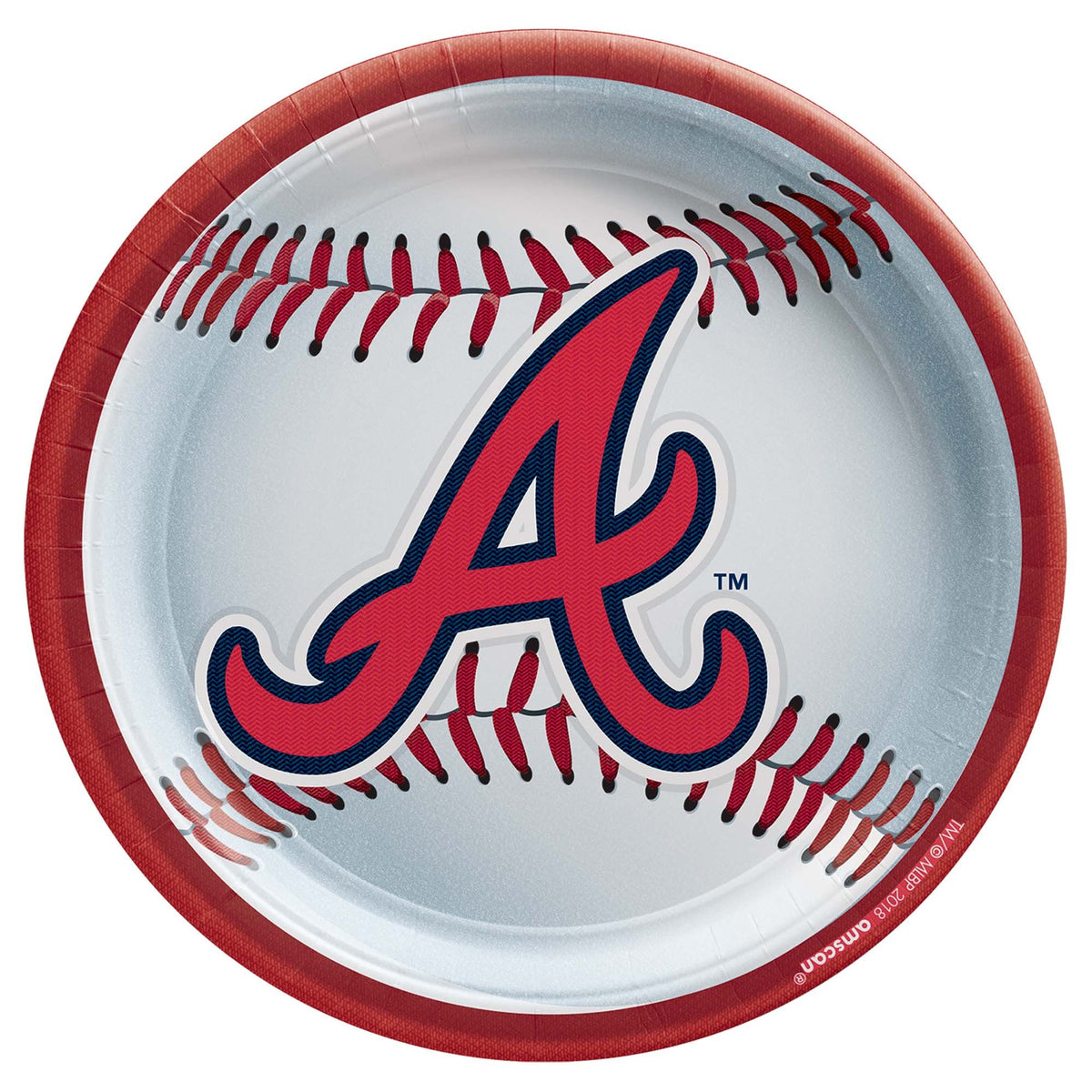 Atlanta Braves Lunch Plates 18ct – Party America