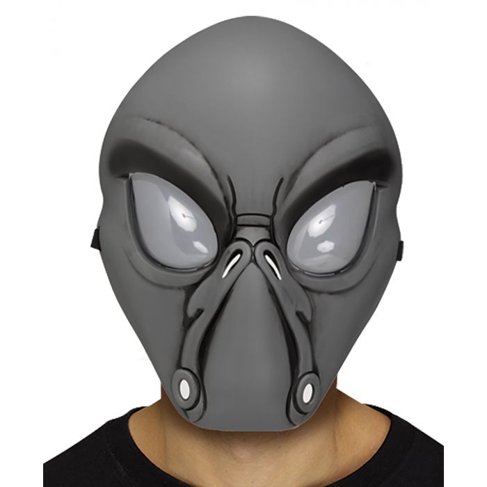 Grey Alien Half Mask – Party America