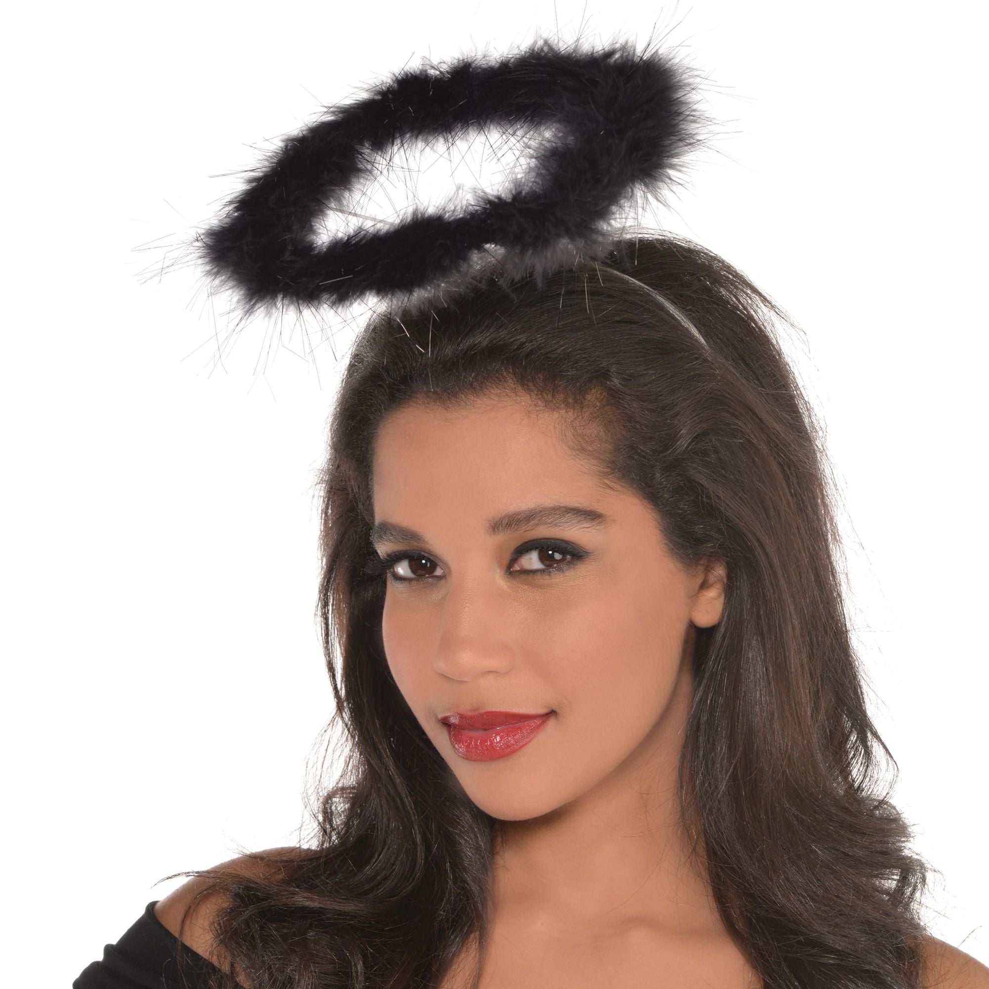 Black Marabou Halo Party America black-marabou-halo-party-america