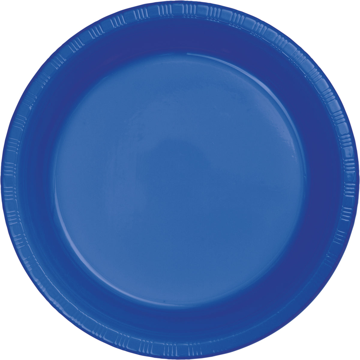 Dark Blue 10in Plastic Plates 20ct – Party America