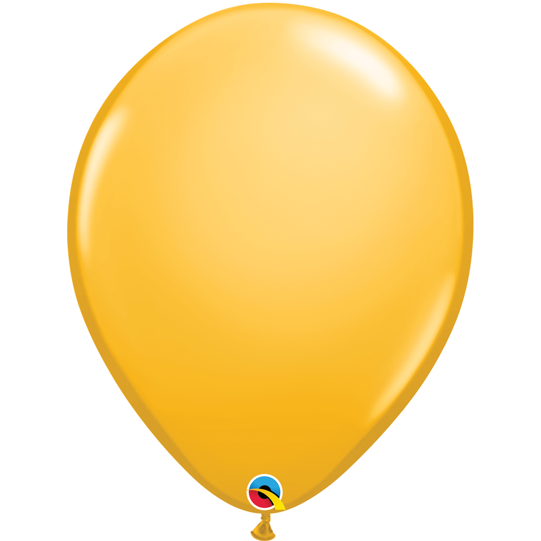 Inflated Goldenrod Latex Balloon – Party America