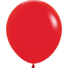 Inflated Red Latex Balloon – Party America