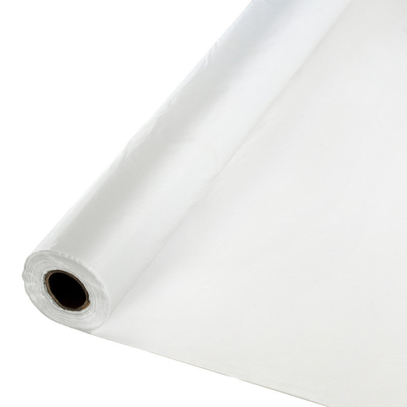 Clear Plastic Table Roll 100ft - CLEAR .86 - Party Supplies - America Likes To Party