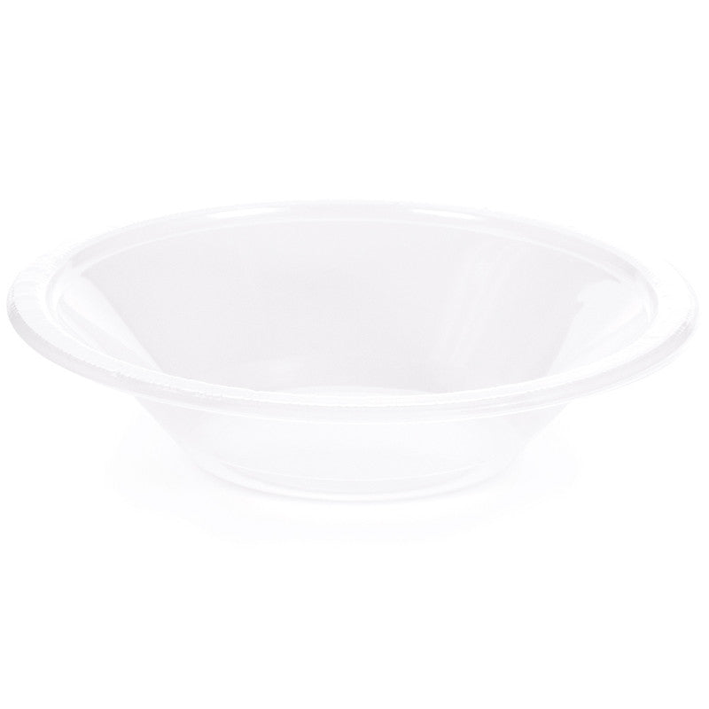 Clear 12oz Plastic Bowls - CLEAR .86 - Party Supplies - America Likes To Party