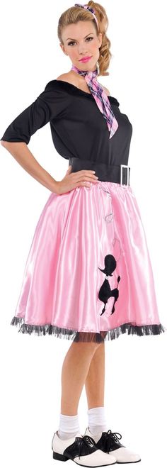 Adult Sock Hop Sweetie Costume - ADULT FEMALE - Halloween & Party Costumes - America Likes To Party