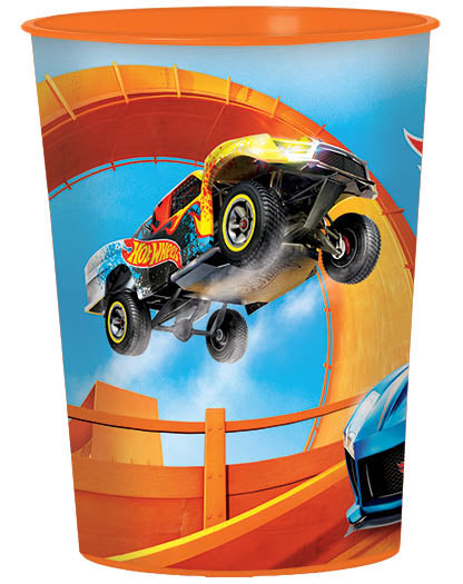 Hot Wheels Plastic Favor Cup - *HOT WHEELS - Party Supplies - America Likes To Party