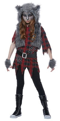 Child Werewolf Girl Costume - GIRLS - Halloween & Party Costumes - America Likes To Party