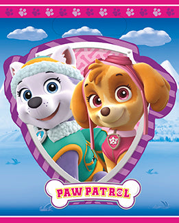 Paw Patrol Pink Loot Bags 8ct - PAW PATROL - Party Supplies - America Likes To Party