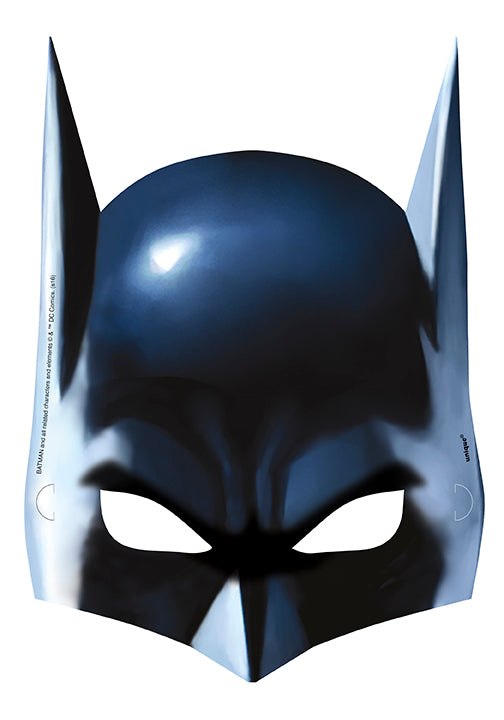 Batman Paper Masks 8ct - BATMAN - Party Supplies - America Likes To Party