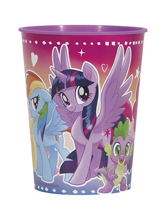 My Little Pony 16 oz Plastic Favor Cup - MY LITTLE PONY - Party Supplies - America Likes To Party