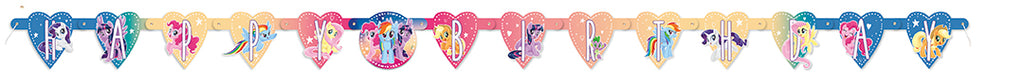 My Little Pony Birthday Banner - MY LITTLE PONY - Party Supplies - America Likes To Party