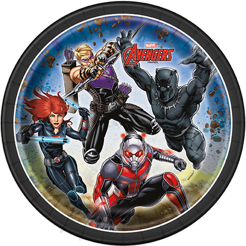 Avengers Dessert Plate - Avengers - Party Supplies - America Likes To Party