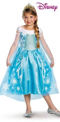 Child Elsa Deluxe Costume - GIRLS - Halloween & Party Costumes - America Likes To Party