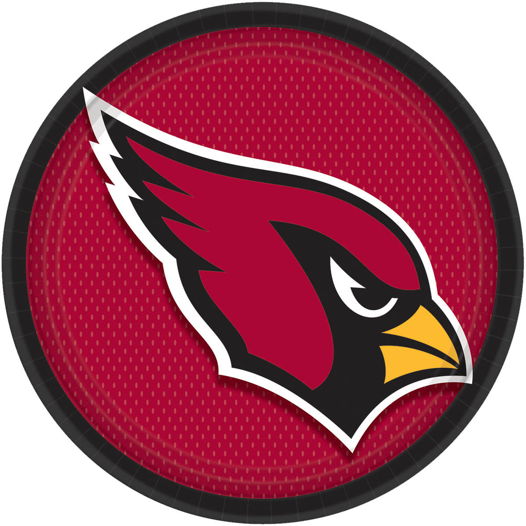 Arizona Cardinals Lunch Plates 8ct - NFL - Party Supplies - America Likes To Party