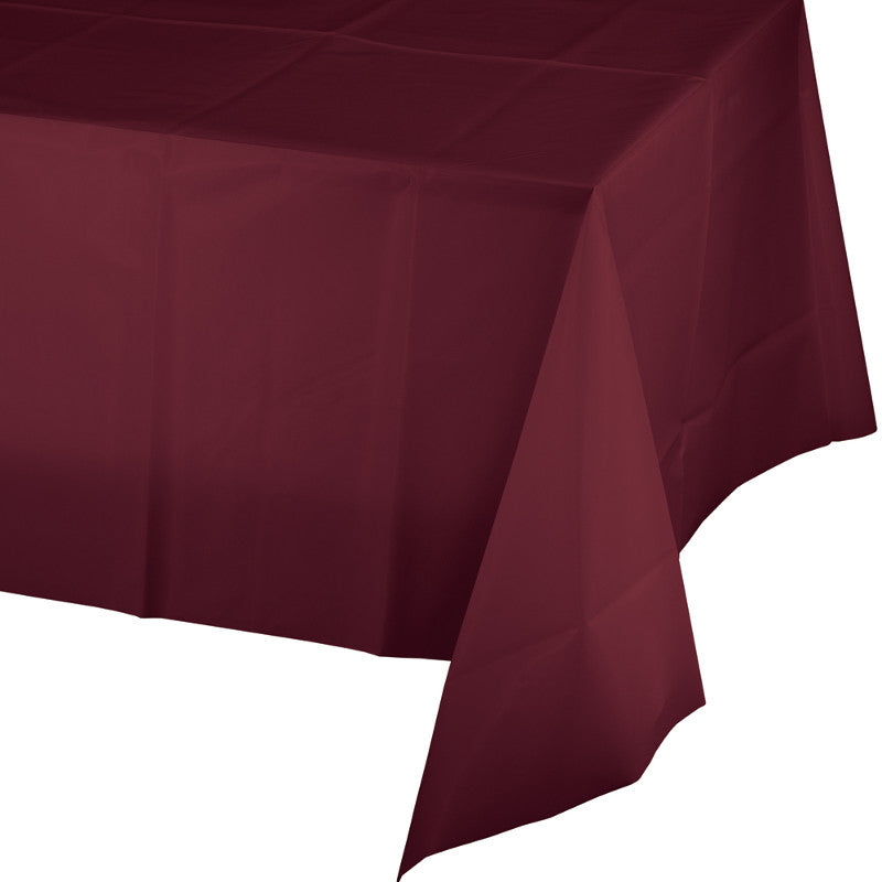 Berry Rectangular Plastic Tablecover - BERRY .27 - Party Supplies - America Likes To Party