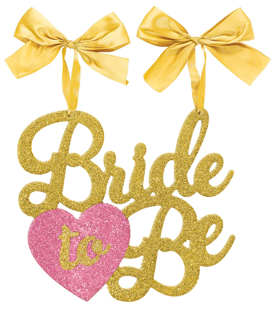 Bride To Be Chair Sign - DECORATIONS WEDDING - Party Supplies - America Likes To Party