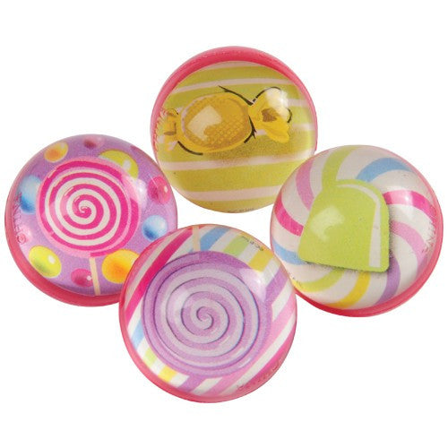 Candy Bounce Balls 12ct - PACKAGED FAVORS - Party Supplies - America Likes To Party