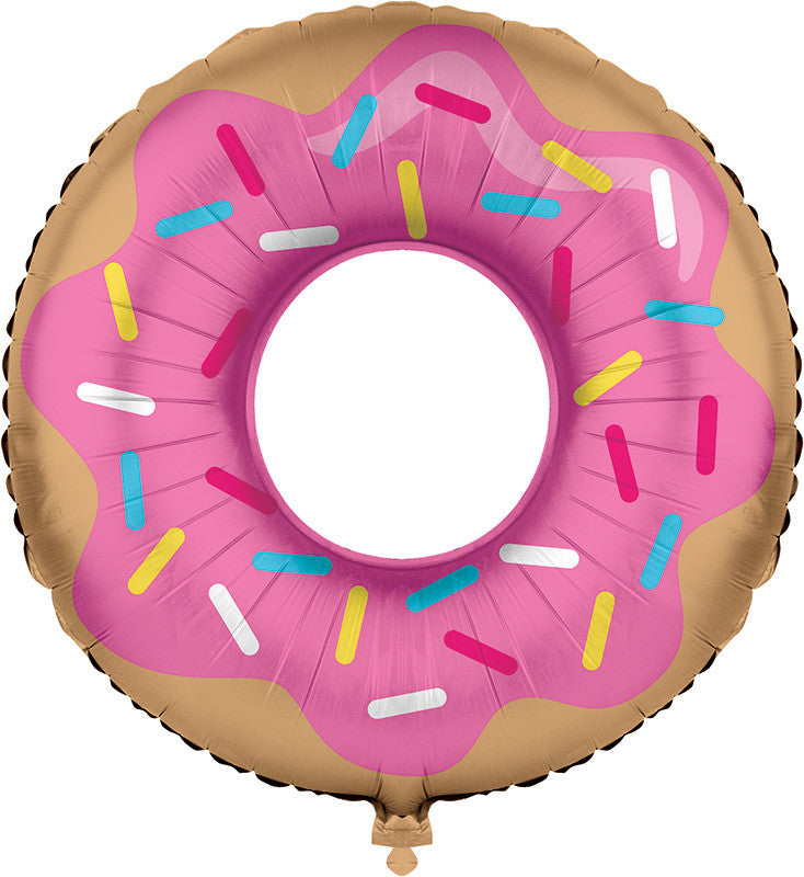 Donut Time Balloon - GEN BDAY MYLARS - Party Supplies - America Likes To Party