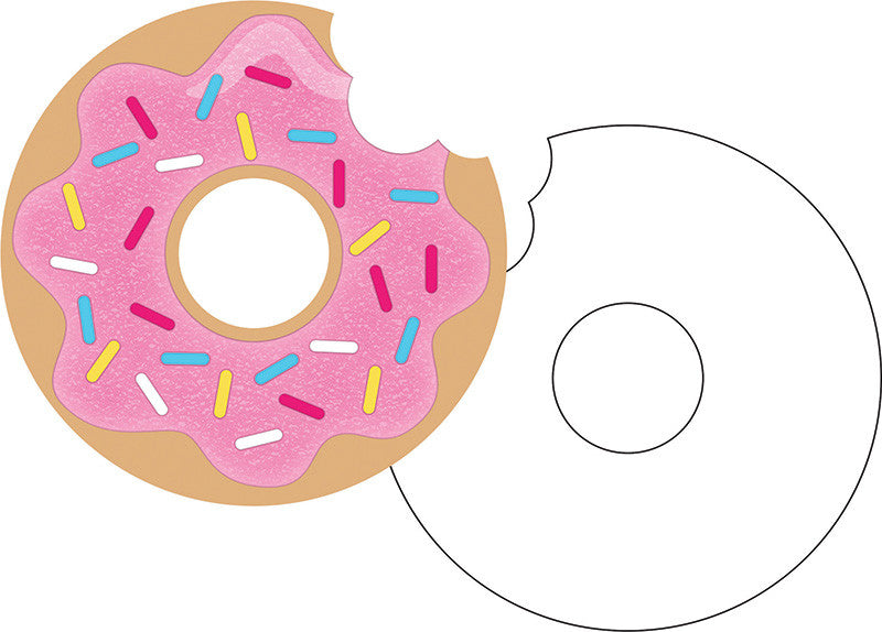 Donut Time Invitations 8ct - GENERAL BIRTHDAY PATTERNS - Party Supplies - America Likes To Party