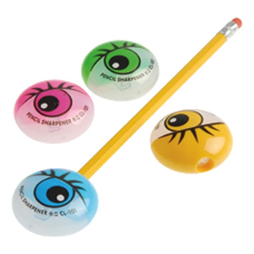 Eyeball Pencil Sharpeners 12ct - PACKAGED FAVORS - Party Supplies - America Likes To Party