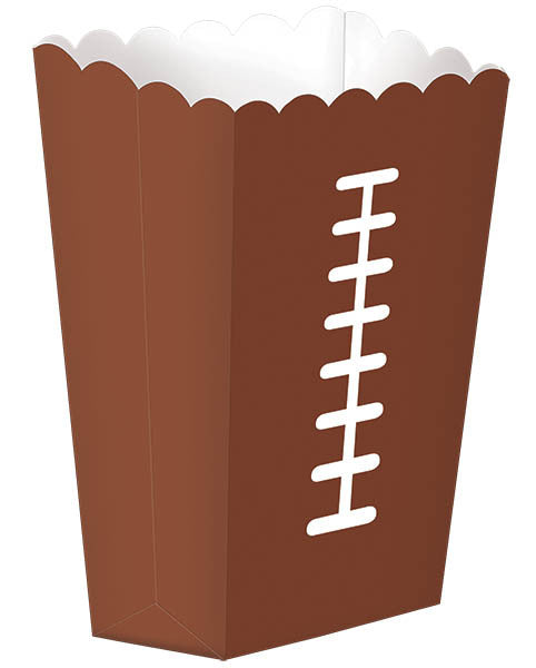 Football Snack Boxes 8ct - FOOTBALL - Party Supplies - America Likes To Party