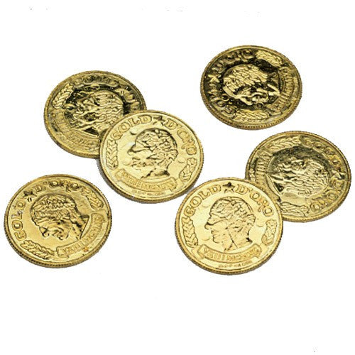 Gold Coins 144ct - PACKAGED FAVORS - Party Supplies - America Likes To Party