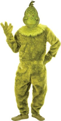 Deluxe Adult Grinch Costume Size L/XL – Party America