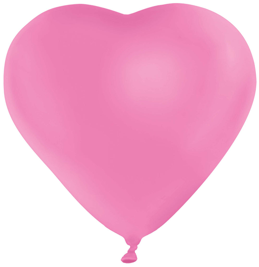 Pink Heart 6ct - BAGS LATEX - Party Supplies - America Likes To Party