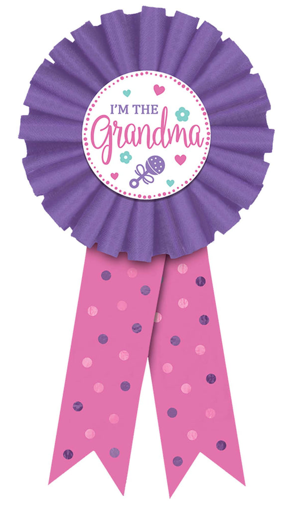 I'm The Grandma Award Ribbon - ACCESSORIES BABY - Party Supplies - America Likes To Party