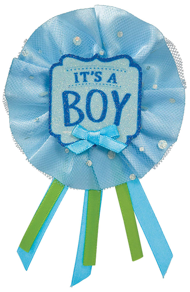 It's A Boy Award Ribbon - ACCESSORIES BABY - Party Supplies - America Likes To Party