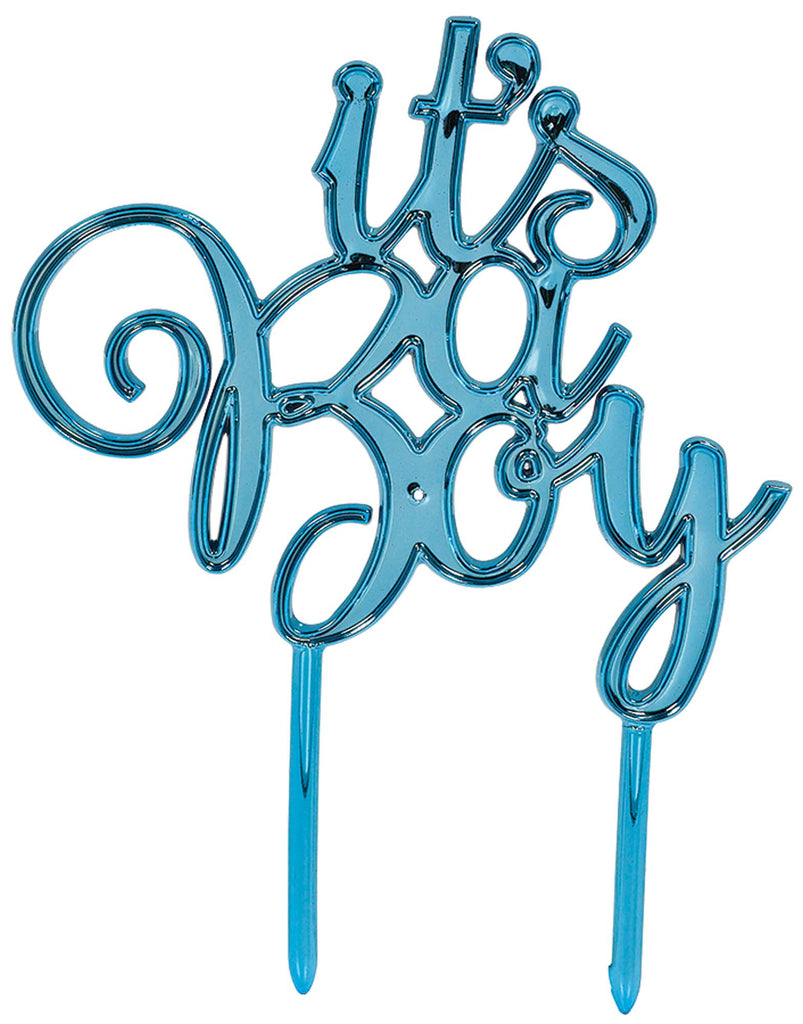 It's A Boy Cake Topper - ACCESSORIES BABY - Party Supplies - America Likes To Party