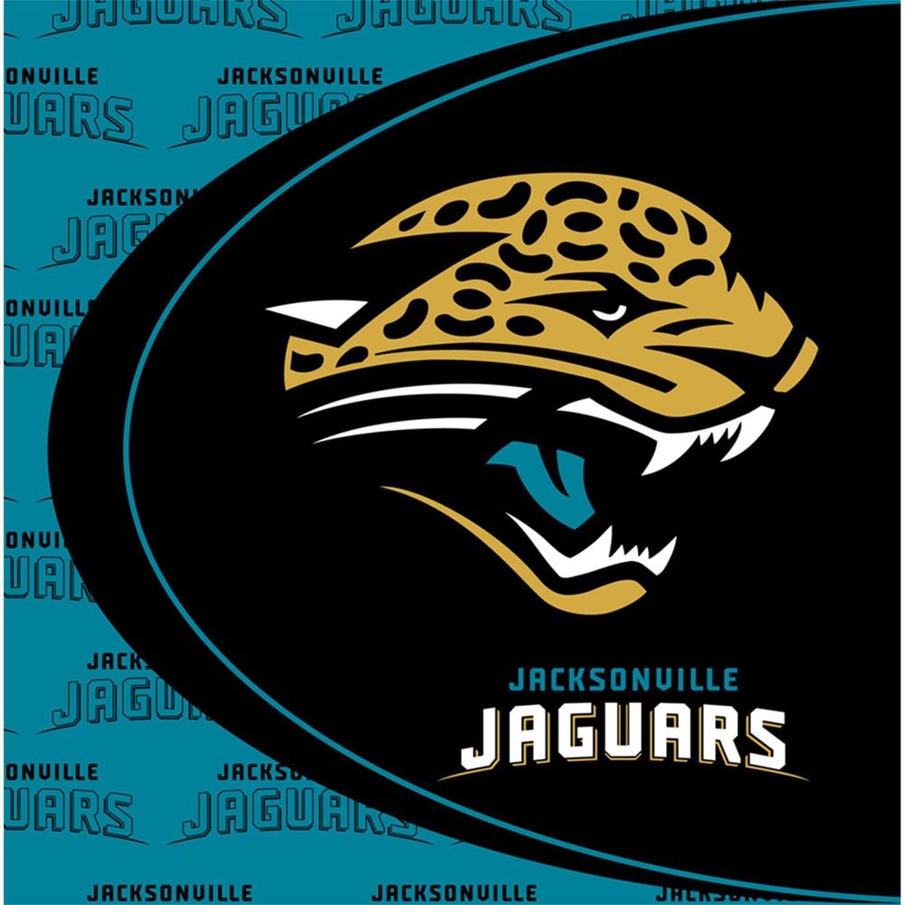 Jacksonville Jaguars Lunch Napkins 16ct - NFL - Party Supplies - America Likes To Party