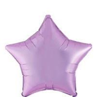 Lavender Star Balloon - SOLIDS MYLAR - Party Supplies - America Likes To Party