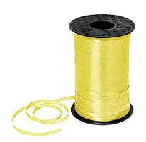 500YD Light Yellow Curling Ribbon - RIBBON - Party Supplies - America Likes To Party