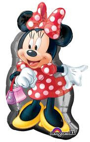 Minnie Mouse Full Body Super Shape Balloon - KIDS BDAY MYLARS - Party Supplies - America Likes To Party