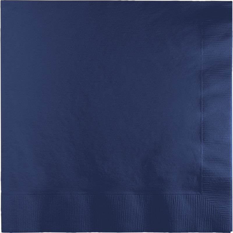 Navy Lunch Napkins 50ct - BLUE NAVY - Party Supplies - America Likes To Party