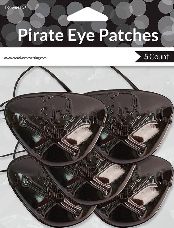 Pirate's Map Eye Patches - PIRATE - Party Supplies - America Likes To Party