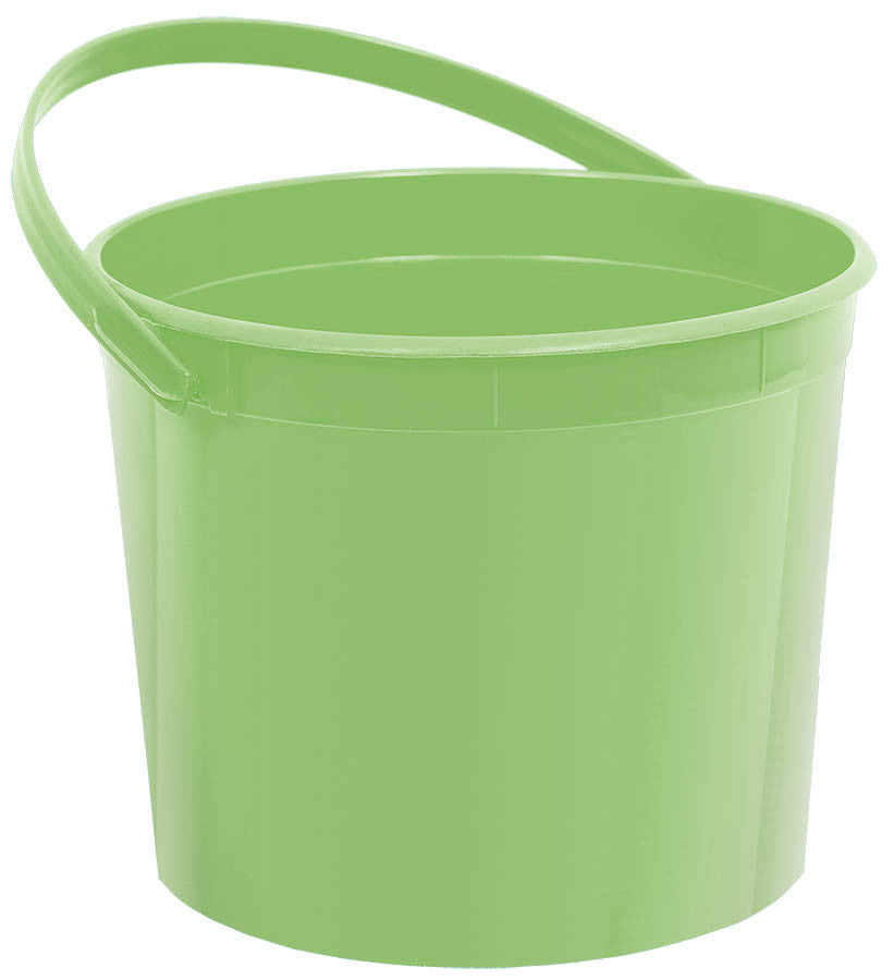 Kiwi Plastic Bucket - FAVOR BAGS/CONTAINERS - Party Supplies - America Likes To Party