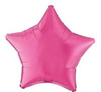Rose Pink Star Balloon - SOLIDS MYLAR - Party Supplies - America Likes To Party