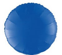 Blue Circle Balloon - SOLIDS MYLAR - Party Supplies - America Likes To Party