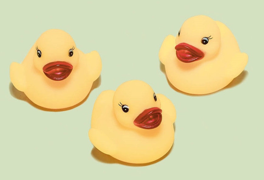 Rubber Ducky 3ct - FAVORS BABY - Party Supplies - America Likes To Party