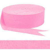 New Pink Crepe Streamer 500ft - CREPE - Party Supplies - America Likes To Party