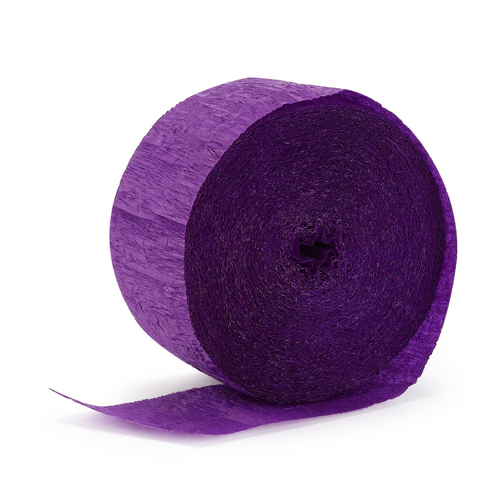 Purple Crepe Streamer - CREPE - Party Supplies - America Likes To Party