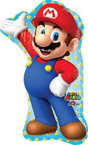 Super Mario Super Shape Balloon - KIDS BDAY MYLARS - Party Supplies - America Likes To Party