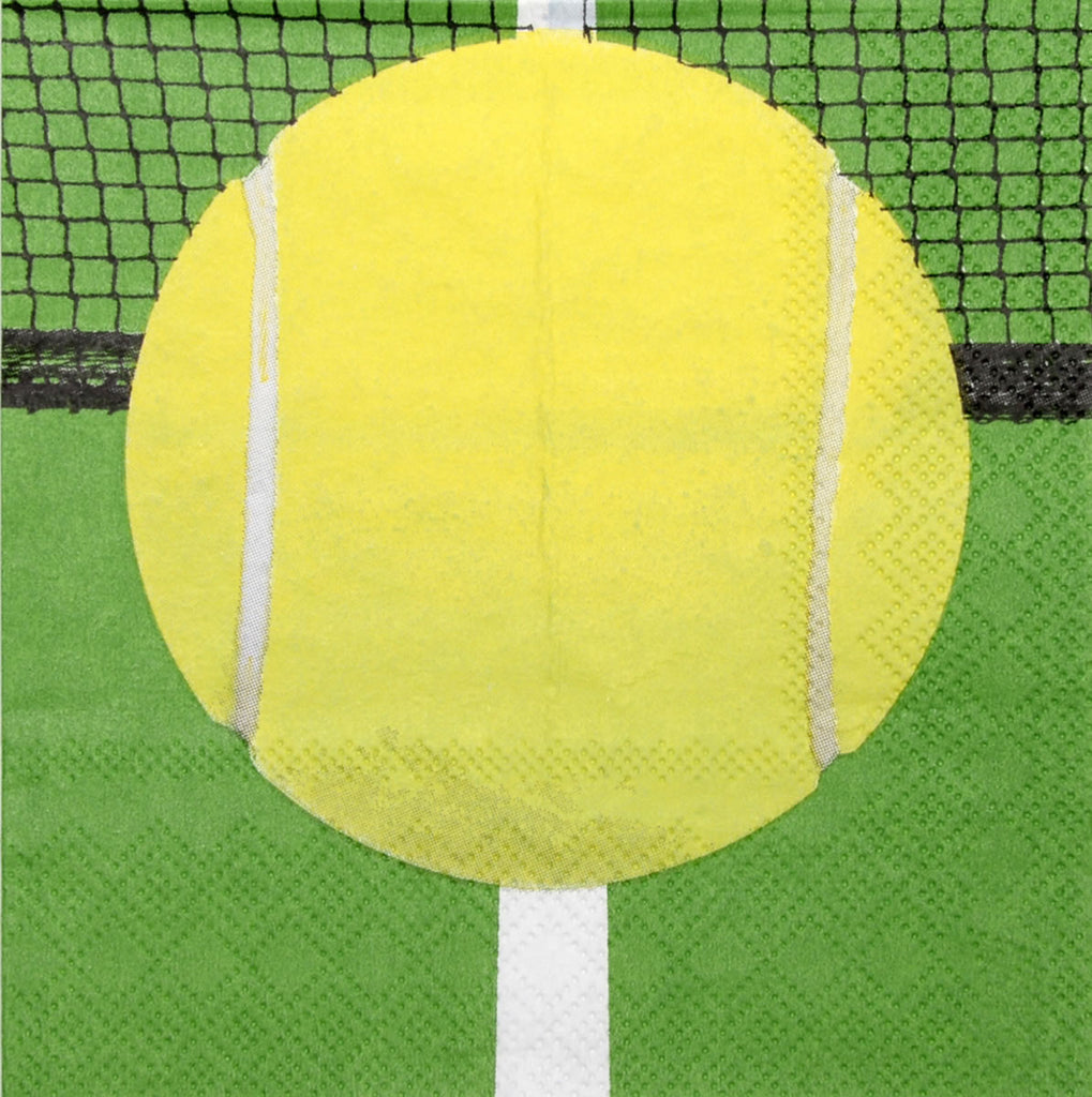 Tennis Lunch Napkins 16ct - BASEBALL/SOFTBALL - Party Supplies - America Likes To Party